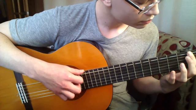 Rammstein - Ein Lied (cut Cover). Klassische Gitarre. Mit Tabs.