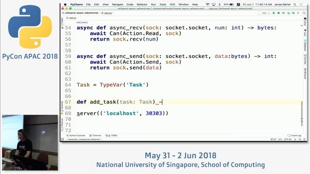 Artisanal Async Adventures - PyCon APAC 2018 смотреть онлайн