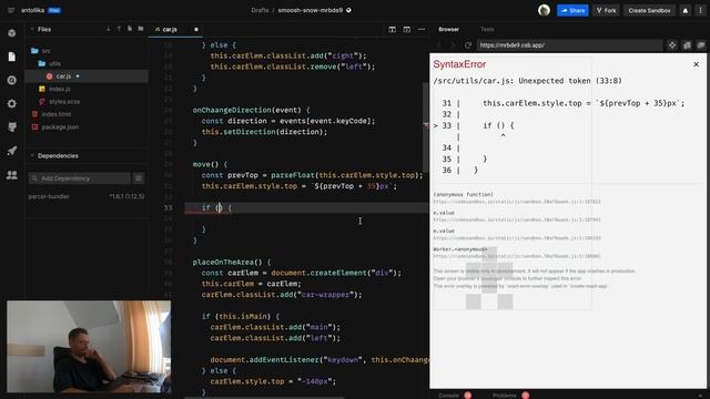 Классическая тетрис гонка за ЧАС / JS&CSS смотреть онлайн