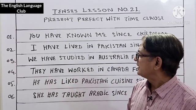 Present Perfect with Time Clause || Tenses Lesson No-21 || By; SIR AMJAD PERVAIZ English/Hindi/Urdu смотреть онлайн
