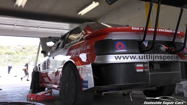 CRAZY Audi S2 Quattro-INSANE Sounds! смотреть онлайн