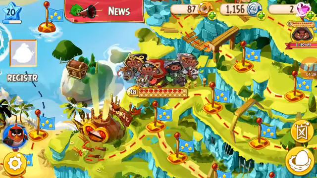 Angry birds epic part 12- Event The Apocalyptic Hogriders смотреть онлайн
