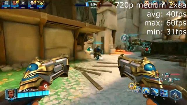 Paladins on the 2006 Nvidia 7950 GT GPU - 720p смотреть онлайн