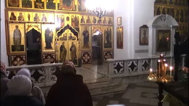 20 ноября 2021 года. Всенощное бдение. Канун недели 22-ой по Пятидесятнице. смотреть онлайн