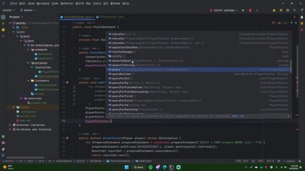 Spigot Plugin Development - 86 - OrmLite (Object Relational Mapping)