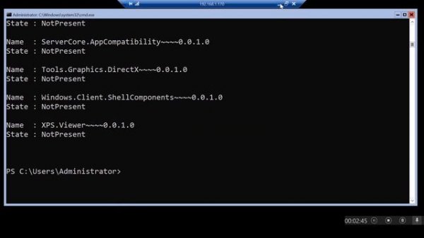 Active Directory на Windows 2022 core