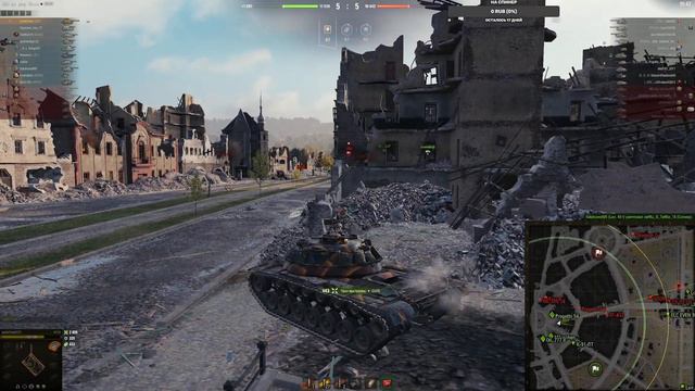 Бой на три отметки М-103! Момент со стрима смотреть онлайн