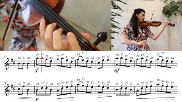 Grade 3 - A3: "Reigen" by Natalya Baklanova ABRSM Violin 2024 | Fast (♩= 132) with Sheet Music смотреть онлайн