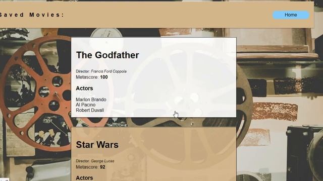 React Router - Movies смотреть онлайн