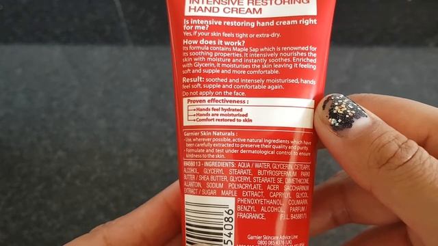 ASMR Garnier hand repair cream смотреть онлайн