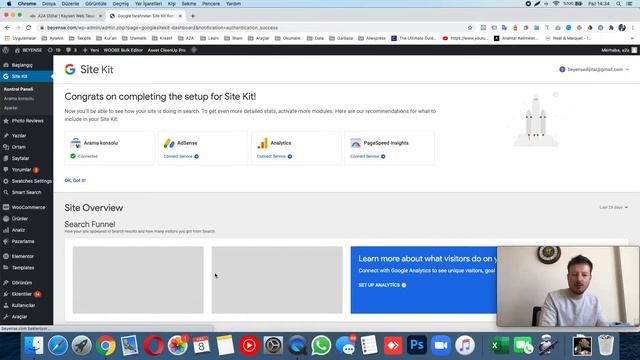 Google Site Kit WooCommerce & WordPress Resmi Google Eklentisi смотреть онлайн