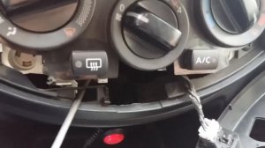 Отключение автоматического включения кондиционера Nissan note