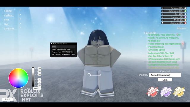 [UPDATED] ROBLOX Project Slayers Hack Script GUI : Infinite Spins, Get Any Clan! *Pastebin 2022* смотреть онлайн