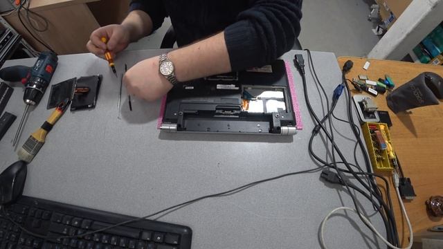 Sony Pcg 5n4p разборка, чистка