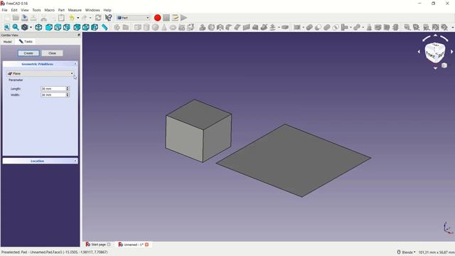 FreeCAD How To Slice Part With Plane смотреть онлайн