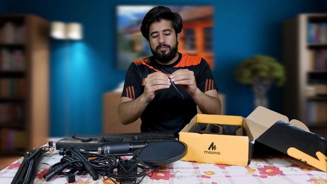 Maono AU - PM 320s XLR microphone whole kit unboxing with full review смотреть онлайн