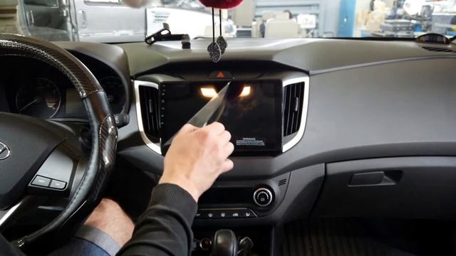 Как установить автомагнитолу Hyundai Creta смотреть онлайн