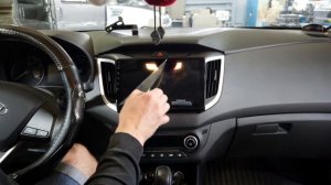 Как установить автомагнитолу Hyundai Creta