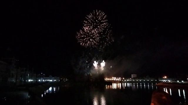 Салют на День Победы в Йошкар-Оле. смотреть онлайн