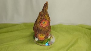 Домик из соленого теста "Плавающий домик"