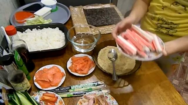 Продукты для изготовления СУШ И РОЛЛОВ смотреть онлайн