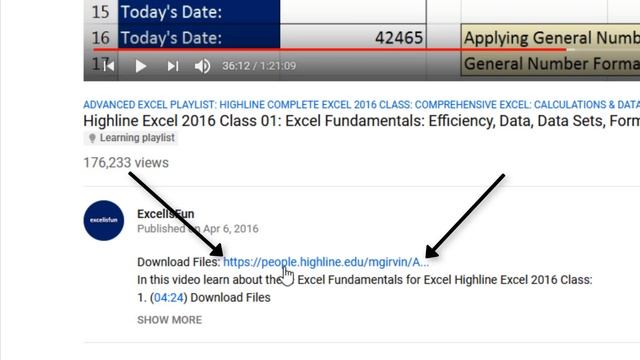 Free Advanced Excel Course at YouTube смотреть онлайн