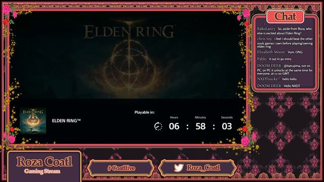 Elden Ring Countdown (Couldnt Edit Vod...) + Code Vein CC and Lore. I show up at 10:58:15 смотреть онлайн