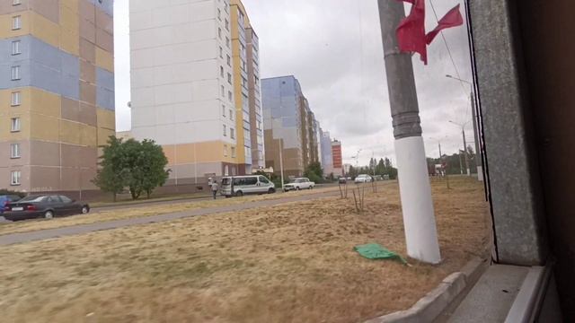 Поездка на троллейбусе БКМ-32102 №167 в Витебске/A trip on the trolleybus BKM-32102 №167 in Vitebsk смотреть онлайн