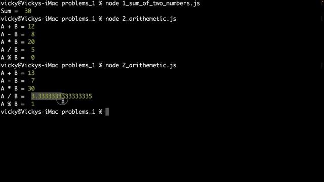 Problem #2 - Arithmetic Operations - In Tamil смотреть онлайн