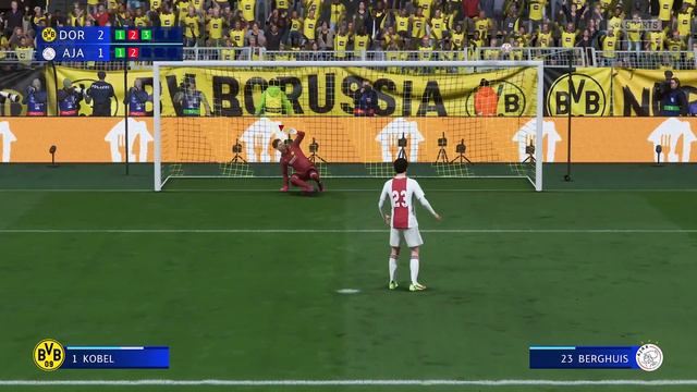 FIFA 22 Penalty Shootout | Borussia Dortmund vs Ajax | Xbox series X смотреть онлайн