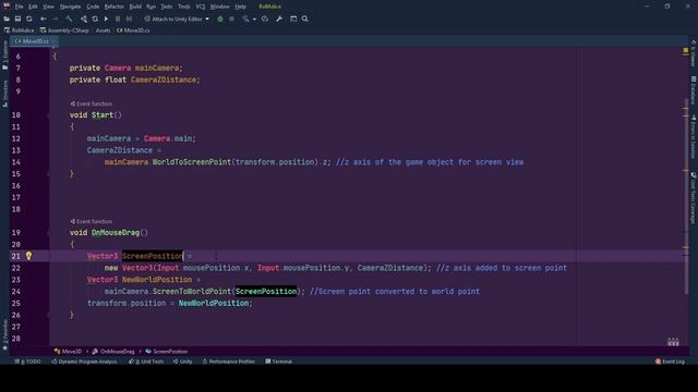 How To Move Objects With Mouse Drag in Unity | Unity 3D Tutorial смотреть онлайн