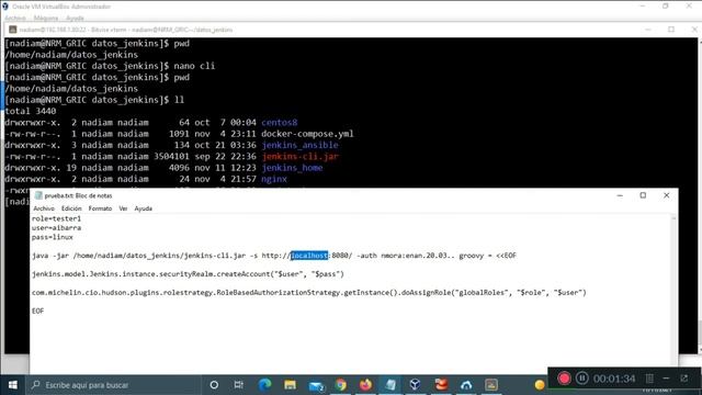 Crear Usuarios en Jenkins y administrar los permisos utilizando la línea de Comandos en Centos 8. смотреть онлайн