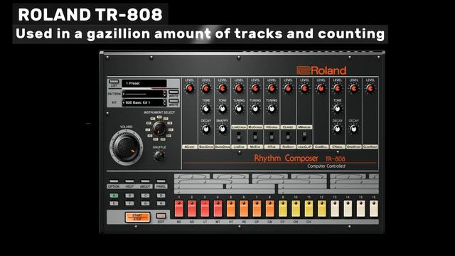 Famous synth sounds of the 80's and 90's, Part 2 (CS-80,CMI,DX7,TB-303,TR-808,TR-909,MS-20,M1,TX81Z смотреть онлайн