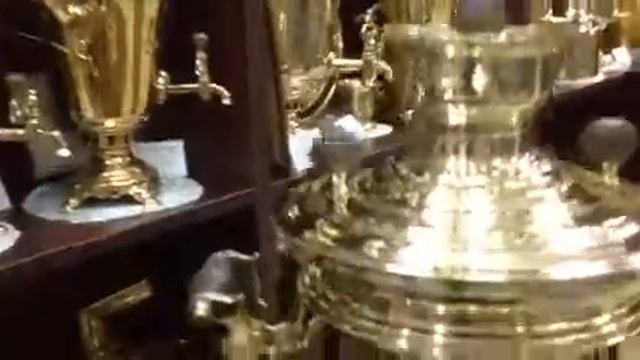 Самовар антикварный, фабрика Б.Г.Тейле с сыновьями. смотреть онлайн