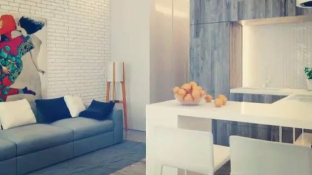 Идея интерьера 20 кв м