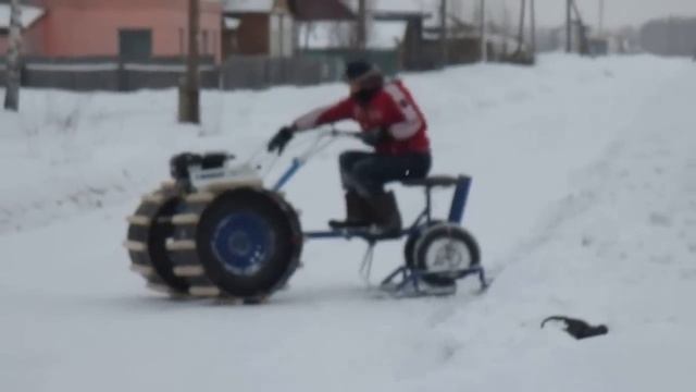 мотособака-самоделка-мотоблок НЕВА смотреть онлайн