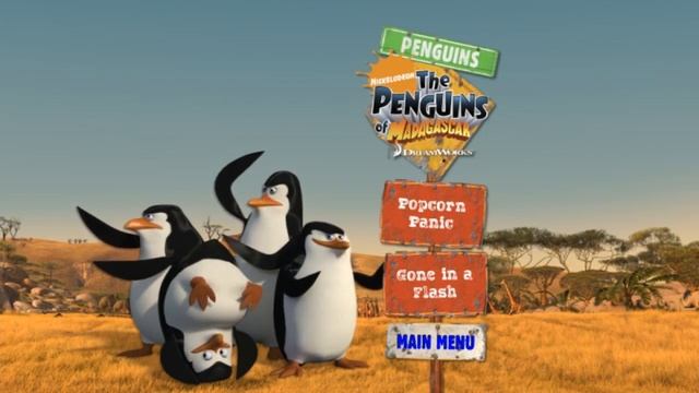 Penguins Of Madagascar - DVD Menu Walkthrough
