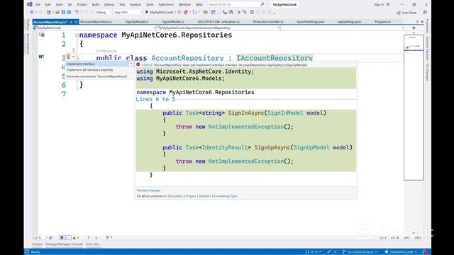 [NetCore6WebAPI] - 03: Authentication với ASP.NET Core Identity смотреть онлайн
