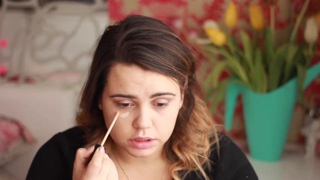 Everyday Makeup with bold lips | Ежедневный макияж с темными губами | A L Y O N A смотреть онлайн