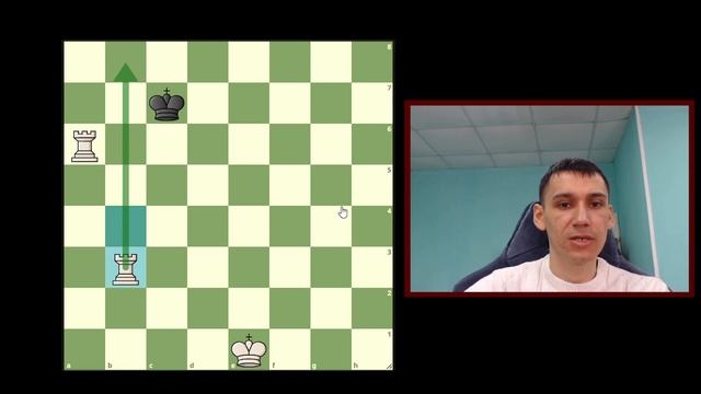 Мат двумя ладьями! Линейный мат! смотреть онлайн