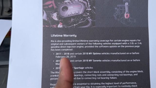 KIA ENGINE SETTLEMENT 2023! | PRINT THIS KIA PAMPHLET TO HELP YOU GET YOUR ENGINE REPLACED смотреть онлайн