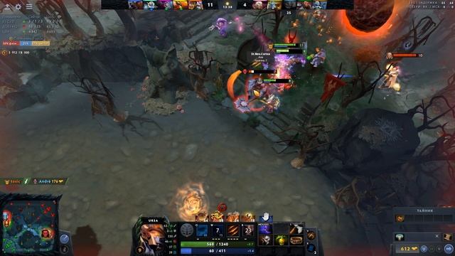 Гайд на Ursa 7.24 ДОТА 2 | Обучение DOTA 2 | Для новичков смотреть онлайн