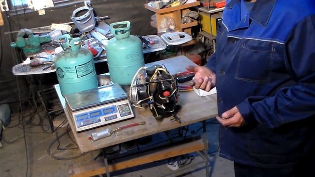 Самодельная станция рекуперации фреона смотреть онлайн