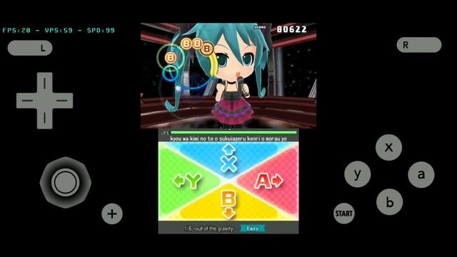 Hatsune Miku Project Mirai DX Citra 3DS Emulator on Android смотреть онлайн