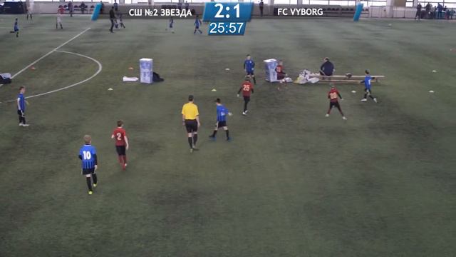 13-30 СШ №2 ЗВЕЗДА - FC VYBORG 6-2 (2010, PRO) смотреть онлайн