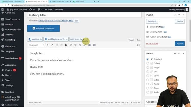 How to Inform the Author When Post Get Published on WordPress - WordPress Gmail Integration смотреть онлайн