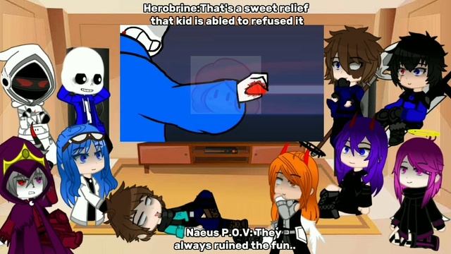 Rainimator Ocs (+ Herobrine,Sans & 303) reacts to "GlitchTale S1 Ep2" [ REQ. & Read in a desc.] смотреть онлайн