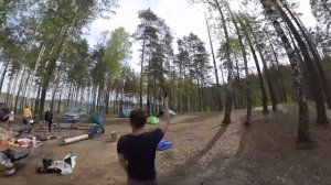 Как снимает Insta 360 ONE X в режиме Bullet time