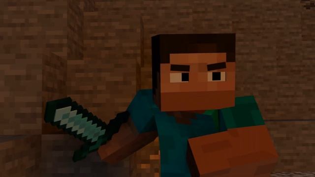 Alex and Steve - Cave (Minecraft animation) смотреть онлайн