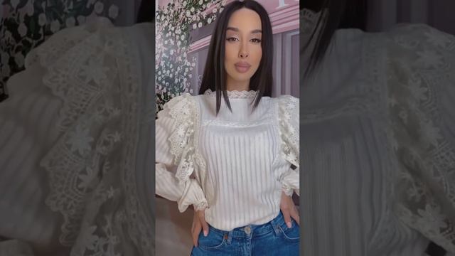 Женская одежда. Блузка. Стоимость в комментариях🫶🏼 #shorts #женскаяодежда #блуза #блузка